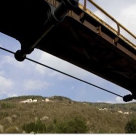 Passerella pedonale sita nei comuni di Grumes Sover (TN)