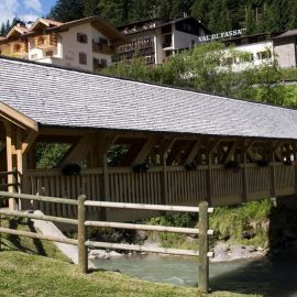 Passerella ciclopedonale a Soraga (TN)
